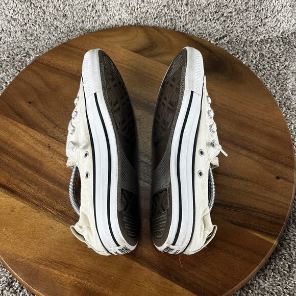 Converse Chuck Taylor All Star Women’s 8 Sneakers Shoes Beige Canvas Low 549713F - Picture 7 of 9